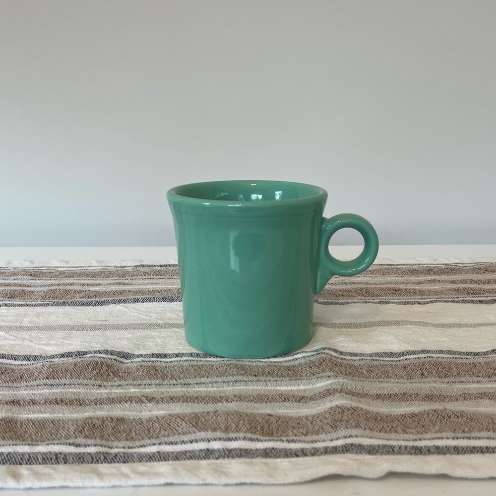 Fiestaware 10oz Ring Mug 1989 Seamist Green